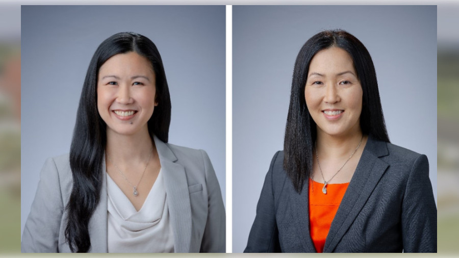 Pictured are DKICP associate professors Cherie Chu (left) and Sheri Tokumaru (right).