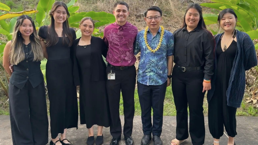 Students inducted into Rho Chi Society
