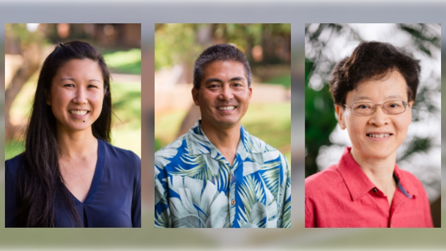 From left: Dr. Cherie Chu, Dr. Wesley Sumida, Dr. Ghee Tan.